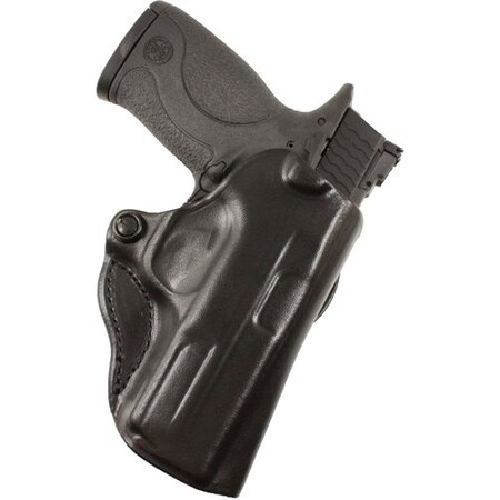 Desantis Mini Scabbard Belt Holster, Color Black, Gun Manufacturer Smith Wesson, Gun Model J Frame 2 1 019BA02Z0